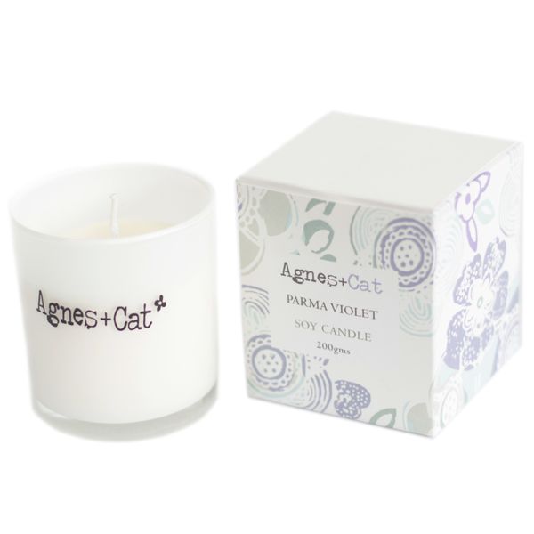 Votivkerze in Geschenkbox - Parma Violet