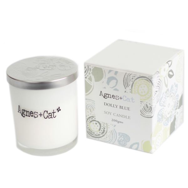 Votivkerze in Geschenkbox - Dolly Blue