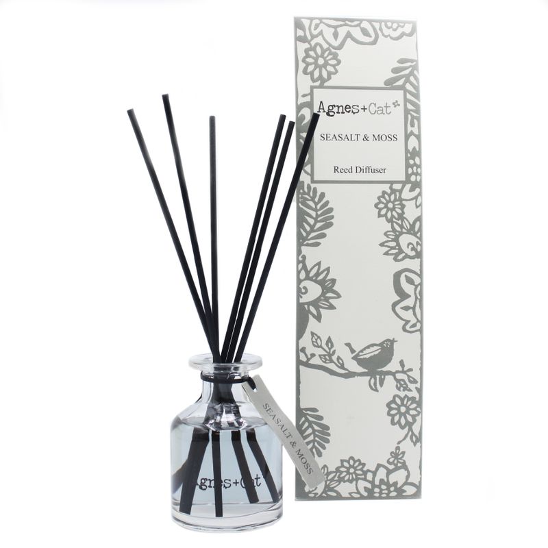 140ml Lufterfrischer mit Stäben - Meersalz und Moos