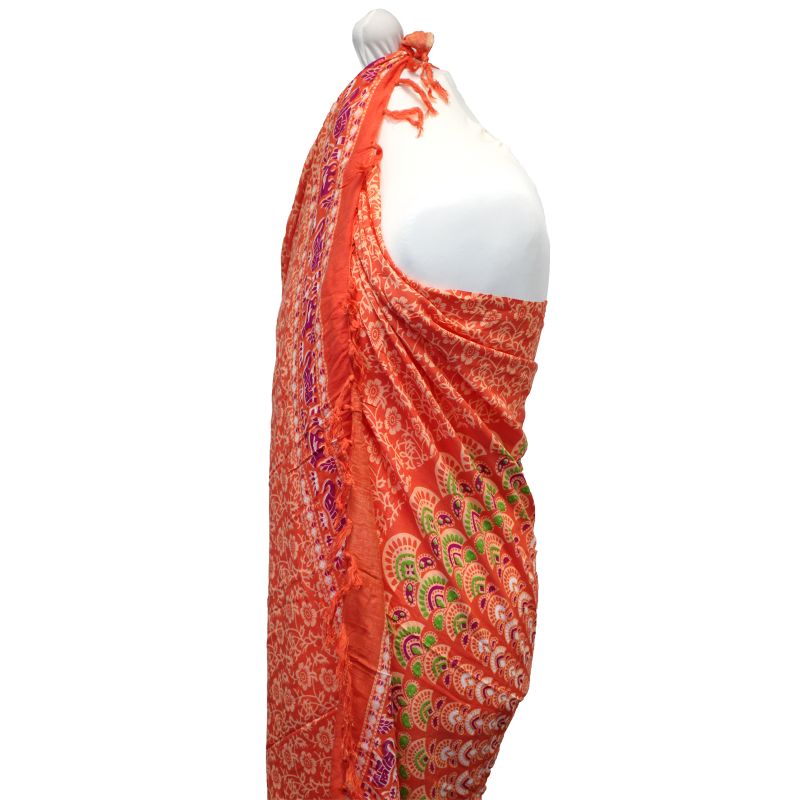 Pink Rosa Mandela Sarong