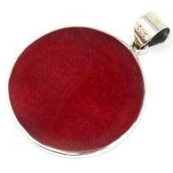 Baum des Lebens Silber Anhänger 30mm - Coral Effect