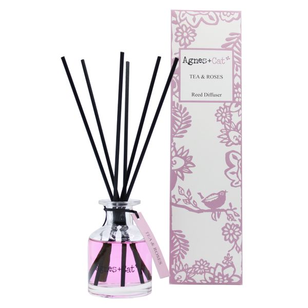 140ml Lufterfrischer mit Stäben - Tee & Rosen