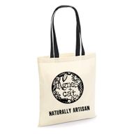Agnes and Cat Baumwolltasche 6oz - 35x30 cm - Naturally Artisan