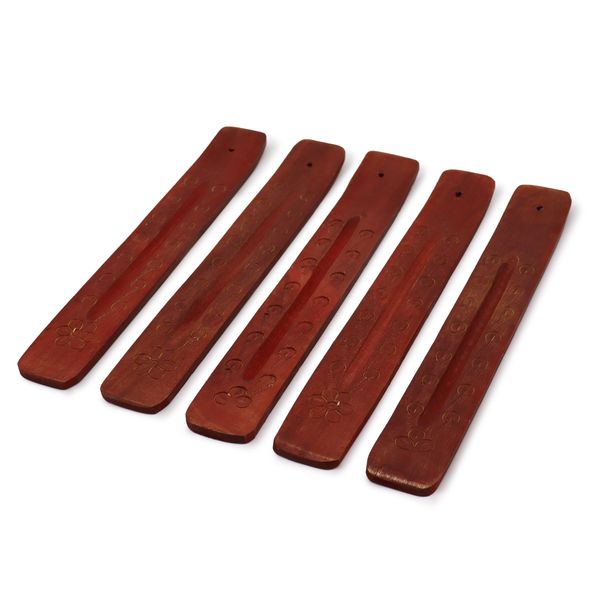 Geschnitzter Holzhalter aus Mangoholz