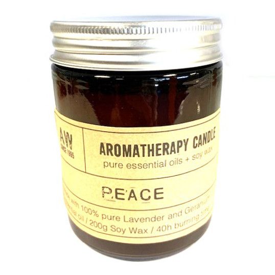 Aromatherapie Sojakerze 200g - Frieden