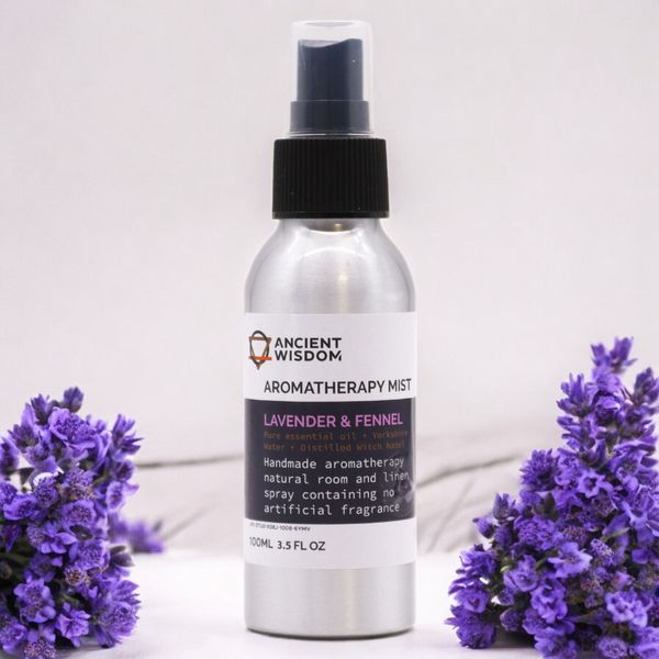 100ml Raumsprays mit ätherischen Ölen - Lavendel & Fenchel