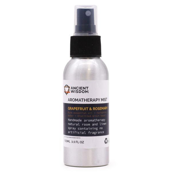 100ml Raumsprays mit ätherischen Ölen - Graperfruit & Rosemarin