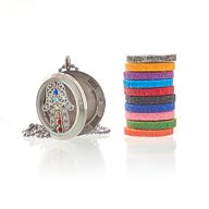 Aroma Diffusor Halskette - Hand der Fatima Chakra - 30mm