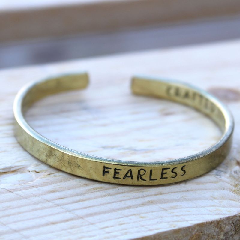 Inspirations-Armreifen - Messingsortiment