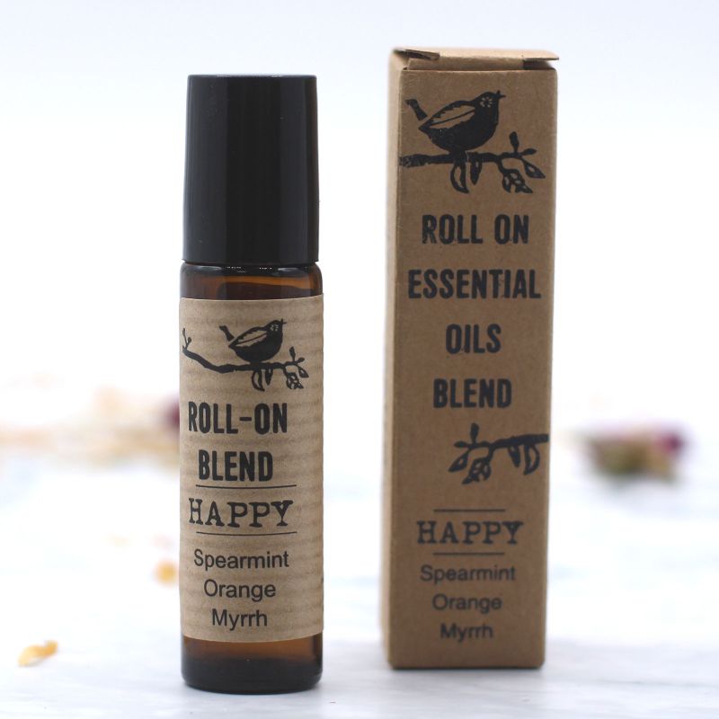 10ml Roll On - Ätherische Ölmischung – GLÜCKLICH