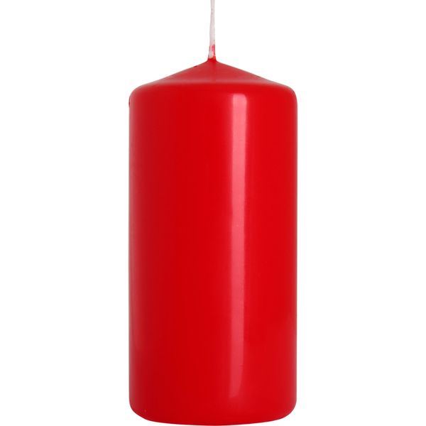Stumpenkerze 50x100mm - Rot
