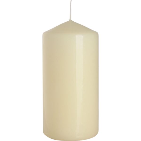 Stumpenkerze 60x120mm - Elfenbein
