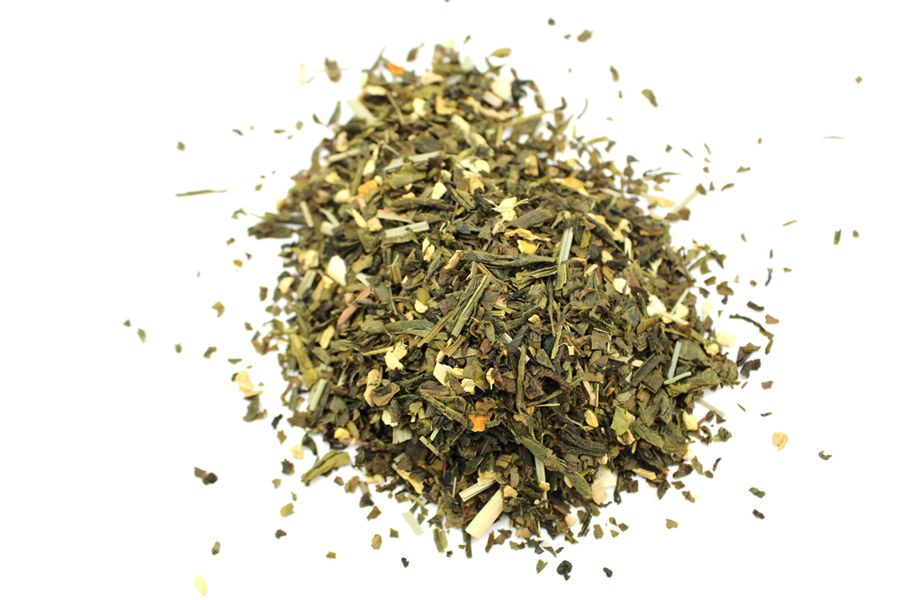 50g Eco Classic Grüntee mit Zitrone und Ingwer