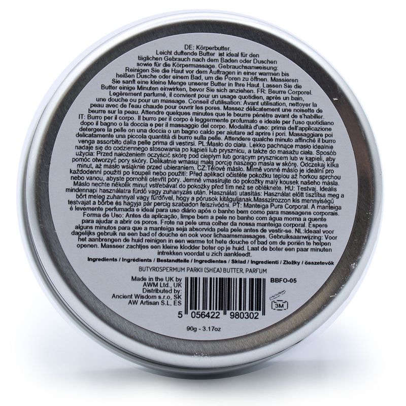 Duftende Shea-Körperbutter 90g - Sweet Strawberry