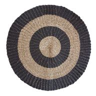 Rundes Seegras Black & Tan - Kreise- 1m