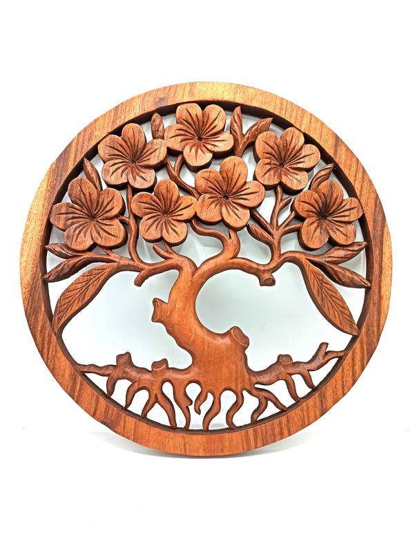 Baum des Lebens Frangipani Panel- 40cm