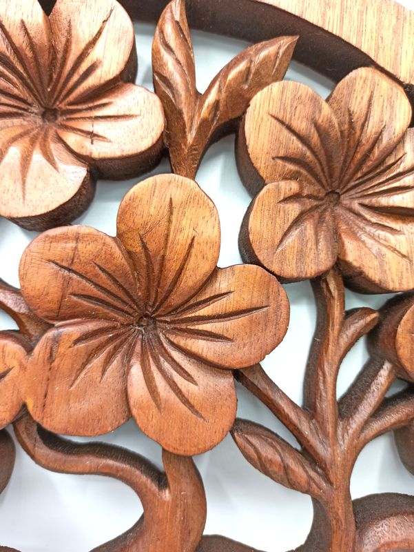 Baum des Lebens Frangipani Panel- 40cm