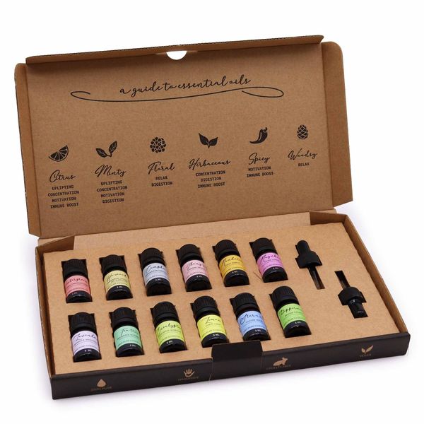 Ätherisches Aromatherapie-Öl-Set – Starterpaket