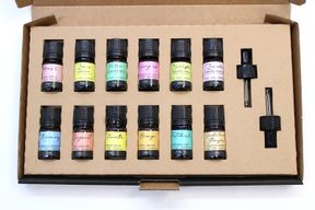 Ätherisches Aromatherapie-Öl-Set - Die Top 12