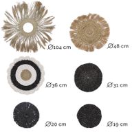 Set aus sechs natürlichen Wandbildern – Abu-Abu Collection