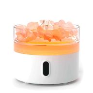 Salz-Aroma-Diffusor – Nachtlicht – USB-C – Flammeneffekt