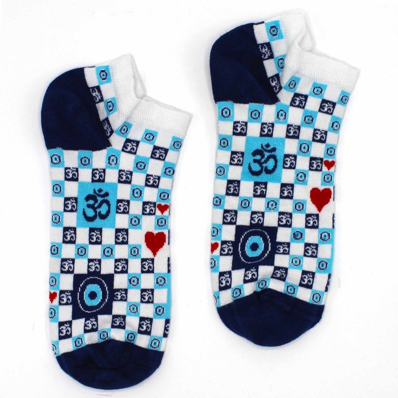Hop Hare Bambussocken Low - Ohm Evil Eye S/M