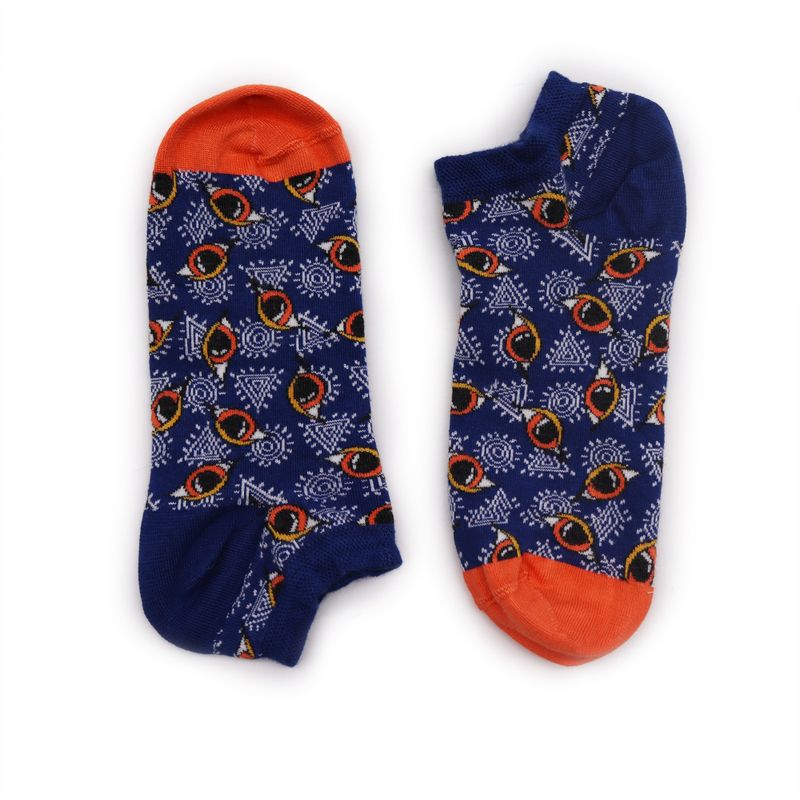 Hop Hare Bambus-Socken knöchellang - ägyptische Pyramiden S/M