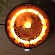 Großer Aroma Befeuchter mit Vulkaneffekt (Stecker), zwei Farben