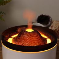 Großer Aroma Befeuchter mit Vulkaneffekt (Stecker), zwei Farben
