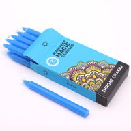 Manifest – Magische Kerzen (12er-Packung) - Blau – Hals-Chakra