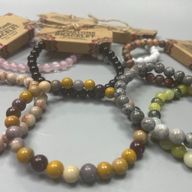 Edelstein-Manifestationen-Armband - Starterpaket (4 von jedem)