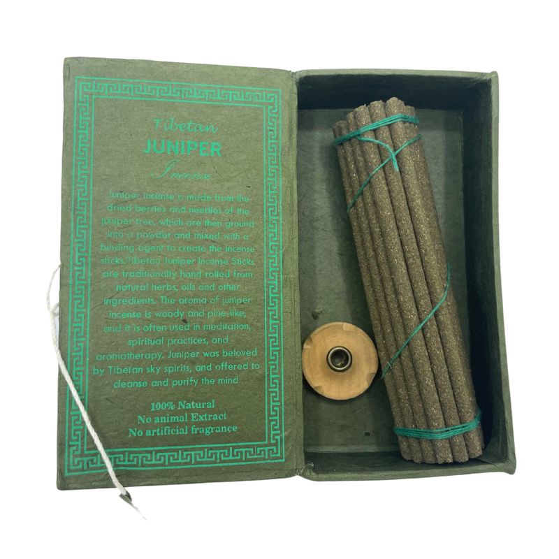 Himalaya-Sugandhit-Dhoop-Räucherstäbchen-Geschenkset - Wacholder