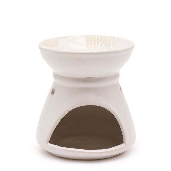 Elemental Natural Große Duftlampe– Elfenbein