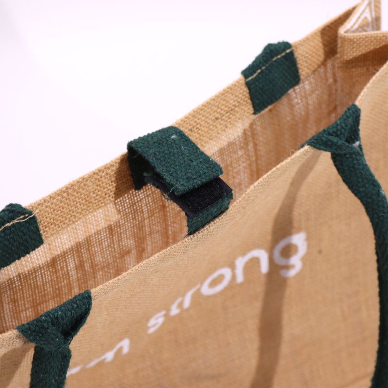 Hop Hare Große Tasche aus Jute- I am Strong