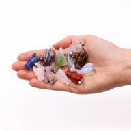 Edelstein-Mini-Engel-Anhänger (12 sortiert) 26x18mm