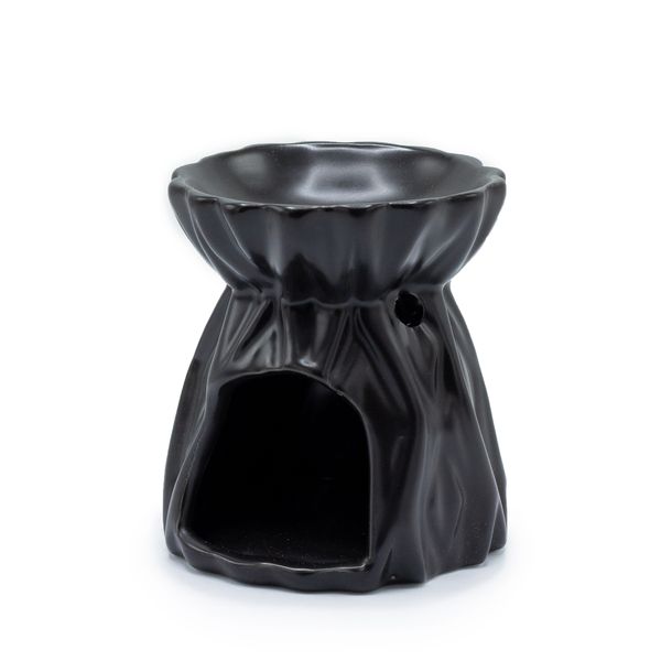 Geometrische Duftlampe - Schwarz