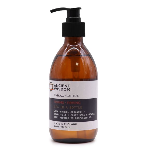 Belebendes und festigendes Massage- und Badöl – 300 ml