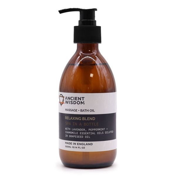 Entspannendes Massage- und Badöl - 300 ml