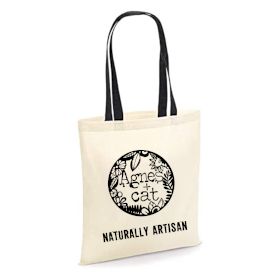 Agnes and Cat Baumwolltasche 6oz - 35x30 cm - Naturally Artisan