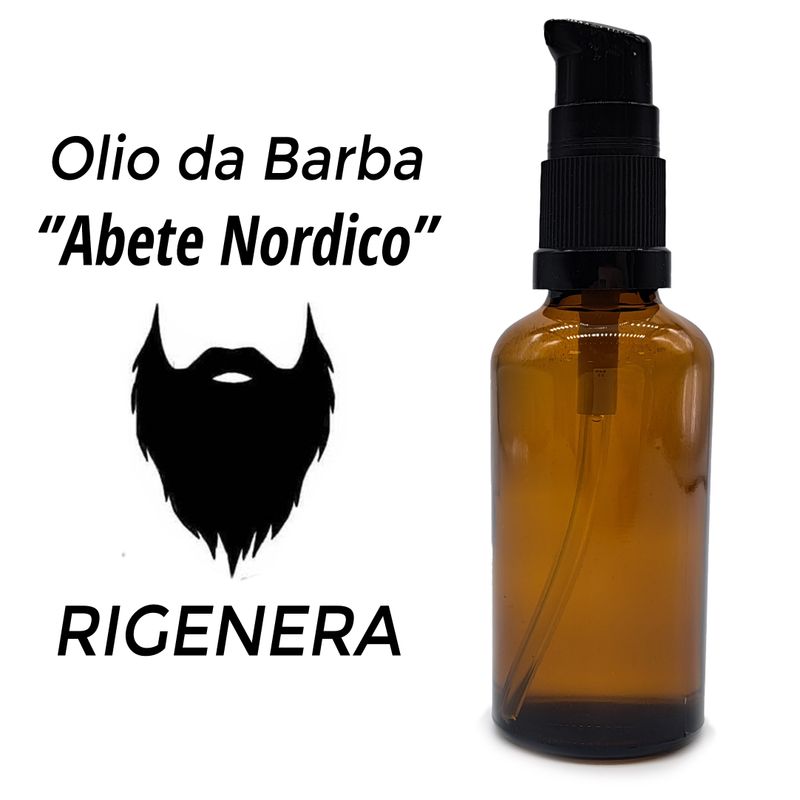 50ml Bartöl - Nordische Fichte - Regenerieren!- ohne Etikett