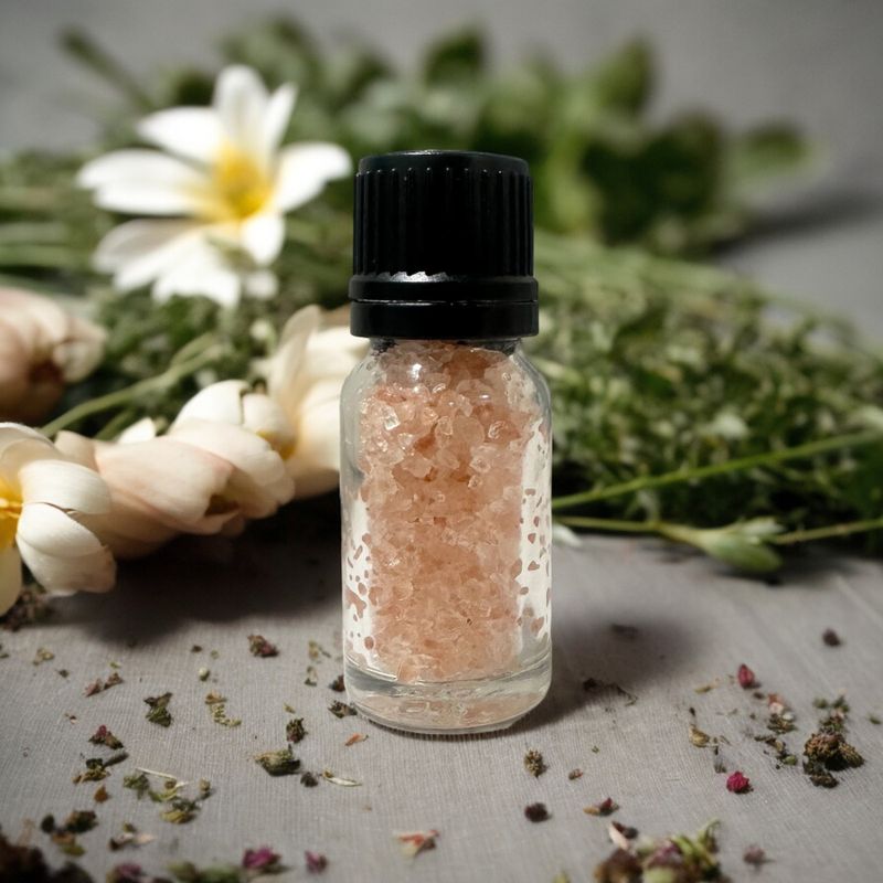 Aromatherapie-Inhalationssalz-Konzentration- ohne Etikett