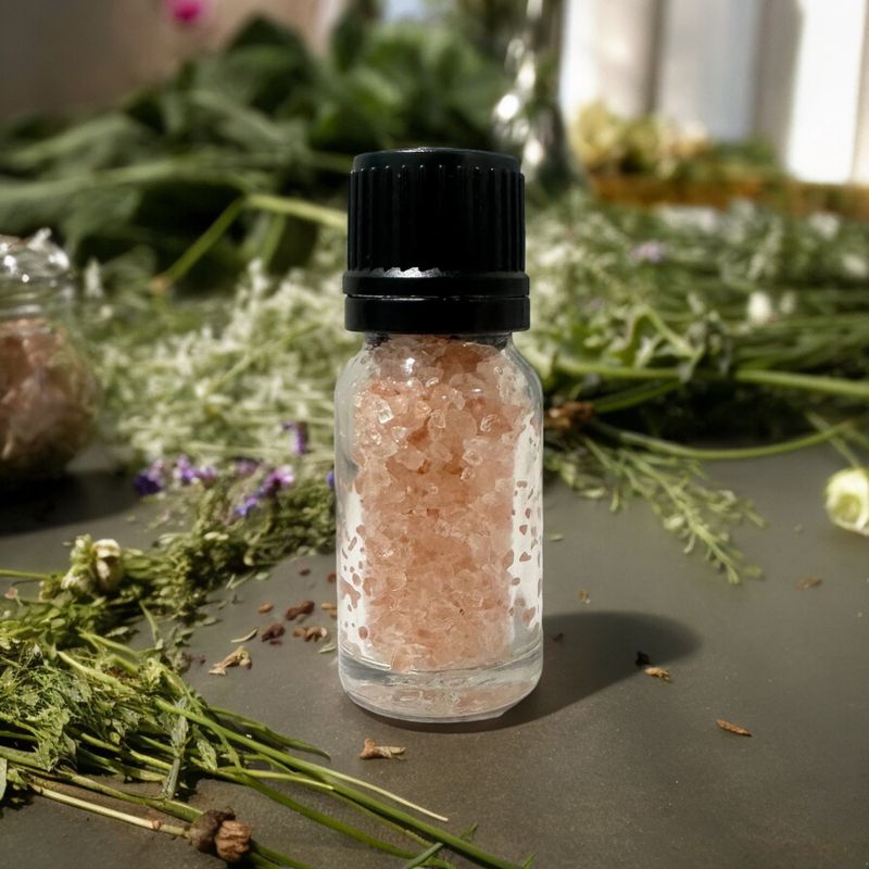 Aromatherapie-Inhalationssalz-Konzentration- ohne Etikett