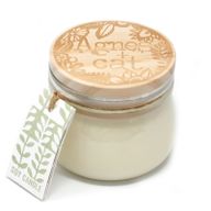 Kleine Glaskerze in Geschenkverpackung- White Fig
