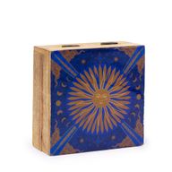 Mittlere quadratische Box 13.5x13.5x6cm - HOPE HARE