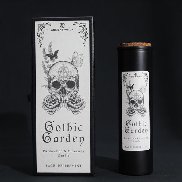 Ancient Witch-Reinigungskerze - Gothic Garden
