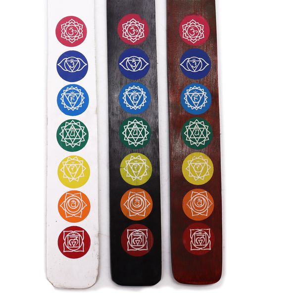 Chakra-Räucherwerkhalter in verschiedenen Farben