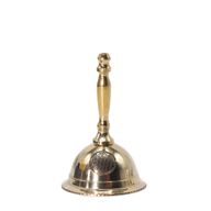 Kleine Altar-Messingglocke - Blume des Lebens