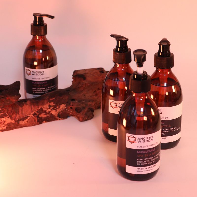 Entspannendes Massage- und Badöl - 300 ml