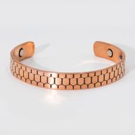 Herrenarmbänder aus massivem Kupfer mit Magneten (verschiedene Arten)