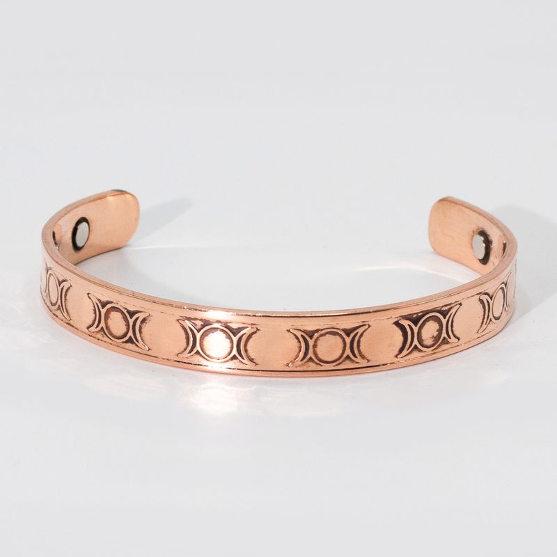 Herrenarmbänder aus massivem Kupfer mit Magneten (verschiedene Arten)